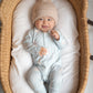 Bamboo Long Sleeve Romper | Snowman