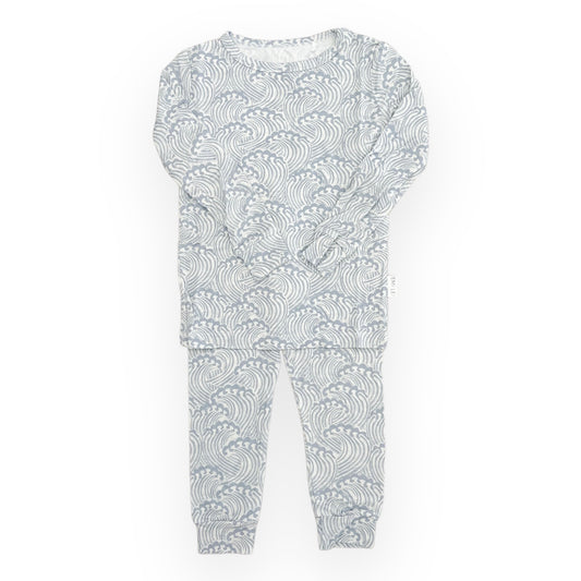 Bamboo Two Piece Toddler Set | Wave