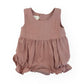 Ruffle Bubble Romper | Blush