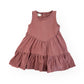 Sleeveless Tiered Dress | Dusty Rose