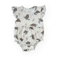 Bamboo Ruffle Bubble Romper | Sea Turtle