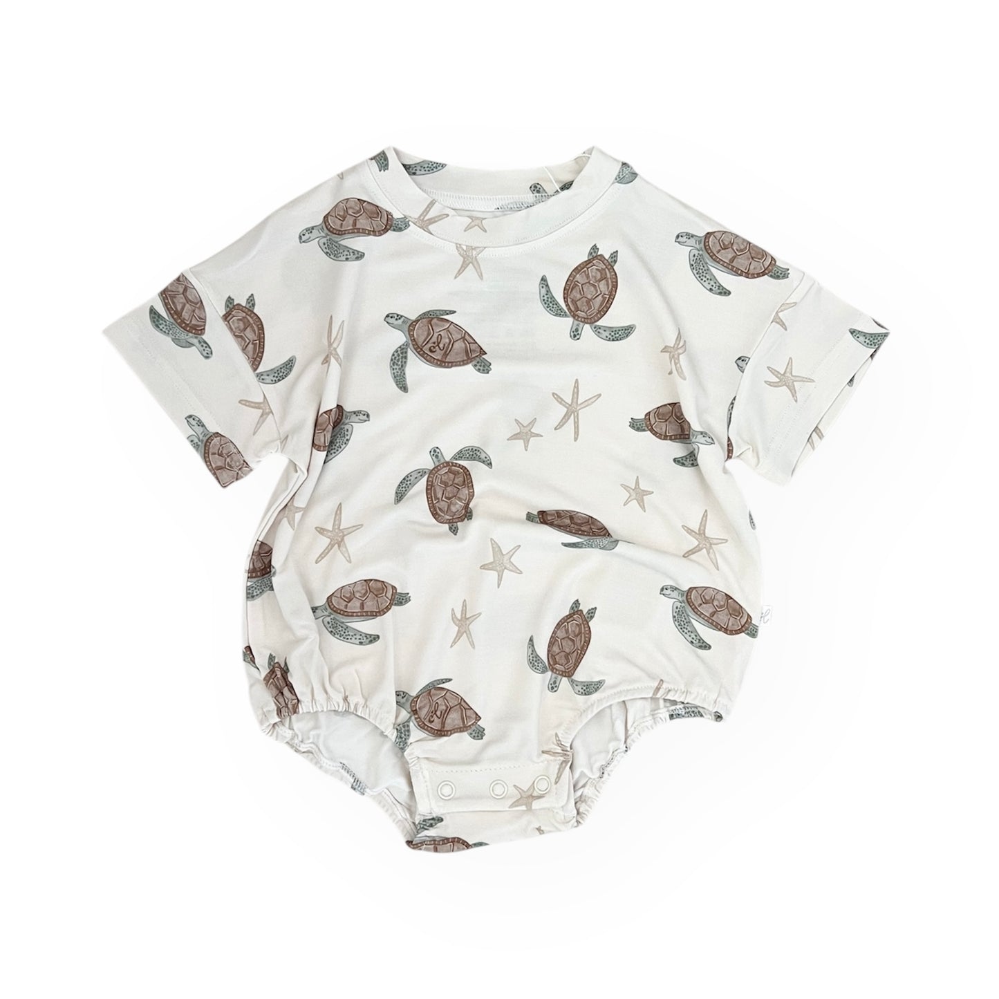 Bamboo Bubble Romper | Sea Turtle