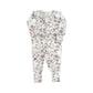 Bamboo Convertible Ruffle Footie Romper | Willow