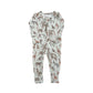 Bamboo Convertible Footie Romper | Safari Friends