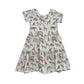 Bamboo Short Sleeve Twirl Dress | Safari Friends