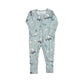 Bamboo Convertible Footie Romper | Dusty Blue Golf