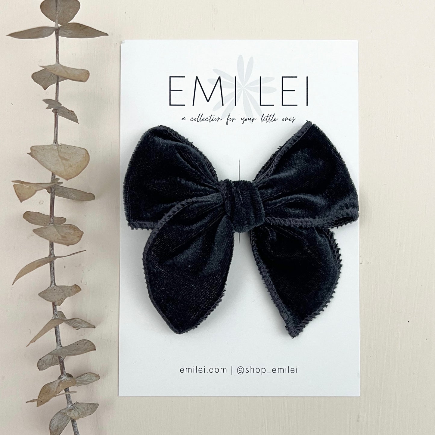 Velvet Fable Bow Headbands & Clips