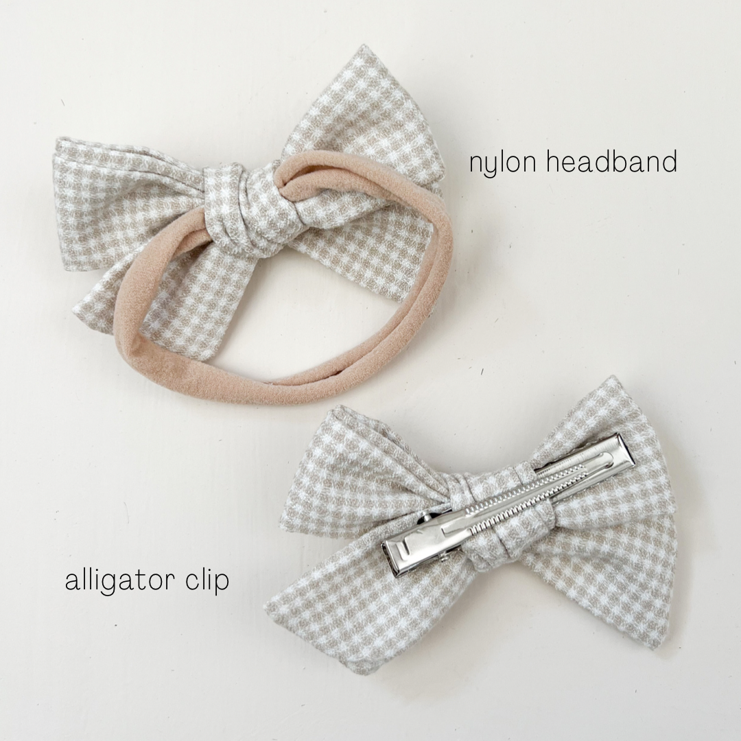 Bow Headbands & Clips