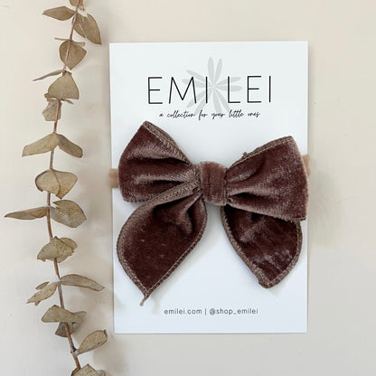 Velvet Fable Bow Headbands & Clips