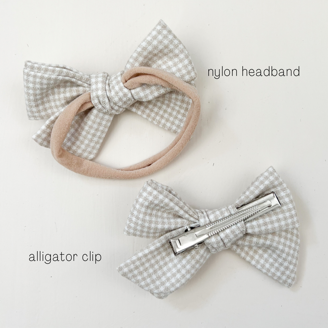 Colorichiari bow-embellished headband - White